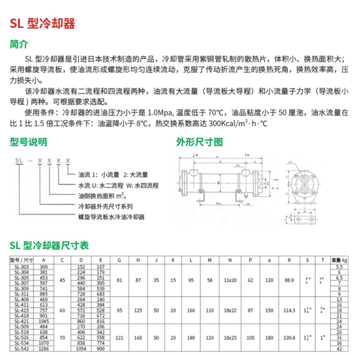 SL型冷卻器